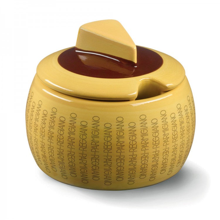 Parmigiano - Reggiano- Pottery Cheese Container - Sweetalyfood